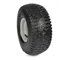 Komplettrad 15x6.00-6 4PR, LK: 4/60/90, ET0, Kenda K358 - Block