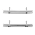 Musiclily Saitenniederhalter String Retainer Bar für Floyd Rose Style E-Gitarre, Chrom (2 Stück)