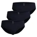 Götzburg Herren Slips (DE/NL/SE/PL, Alphanumerisch, L, Regular, Regular, 3 x Navy)