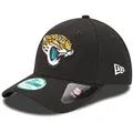 New Era Gebogene Visier NFL Jacksonville Jaguars The League 9Forty Schwarz / Gold / Weiß Einstellbar Baseball Kappes 55 - 61cm Größe Einstellbar