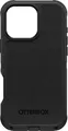 Otter Products OtterBox Defender Series - Hintere Abdeckung für Mobiltelefon - kompatibel mit MagSafe - Silikon - Schwarz - für Apple iPhone 16 Pro Max (77-95989)