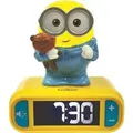 MINIONS Wecker mit 3D-Nachtlicht- und Soundeffekten - LEXIBOOK