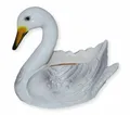 Rakso Oskar Schneider GmbH Tierfigur Deko Dekofigur Pflanzfigur Schwan zum Bepflanzen H 28 cm