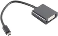 shiverpeaks BASIC-S USB 3.1 - DVI Adapterkabel USB 3.1 C-Stecker - DVI Kupplung 24+5, Gehäuse-Material: - 1 Stück (BS14-05004)