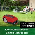 Genisys Titan Ersatz Messer Klingen kompatibel mit Einhell Freelexo Mähroboter - LongLife - 1-Loch bruchsicher [DIN EN 50636 geprüft],18,Stück