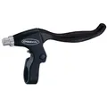 Tektro Fahrrad Bremshebel CL 330-TS Links 4-Finger Schwarz Aluminium 208 g