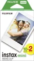 FUJIFILM Sofortbildfilm "Instax Mini Film Doppelpack", weiß (ohne farbbezeichnung)