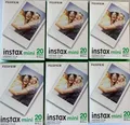 FUJI INSTAX mini SOFORTBILD FILM 6 Doppelpacks für 120 Bilder !! MDH: 11/2027