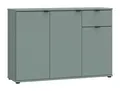 Sideboard Wohnzimmerschrank Kommode Türen Schublade Salbeigrün matt 120 x 82 cm