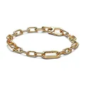 PANDORA ME Kettenarmband 23cm aus 14 Karat vergoldete Metalllegierung, Ausschließlich Kompatibel ME, 569662C00-5
