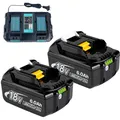 2X Original 18V 9Ah 12Ah Akku Für Makita BL1850 BL1830 LXT BL1860 Led /Ladegerät