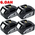 2X 18V 6Ah 5Ah 12Ah Akku Für Makita BL1850 BL1830 BL1860B Led Anzeige /Ladegerät