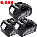 18V 6.0Ah 12.0Ah 8Ah Akku Für Makita BL1850 BL1830 BL1860B Led Doppel Ladegerät