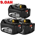 18V 6.0Ah 12.0Ah 8Ah Akku Für Makita BL1850 BL1830 BL1860B Led Doppel Ladegerät