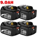 18V 6.0Ah 12.0Ah 8Ah Akku Für Makita BL1850 BL1830 BL1860B Led Doppel Ladegerät