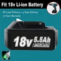 Für Makita Ersatz Akku 18V 5,5Ah Led BL1860B BL1850B BL1840B BL1830B BL1890B Neu
