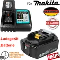 18V 6Ah Akku Für Makita BL1850 BL1830 LXT BL1860B Led Anzeige Batterie/Ladegerät