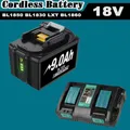 Ersatzakku Für Makita 18V BL1850B 5,0Ah LXT Li-ion BL1860B Dual-Ladegerät