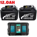 Für Makita Akku 18V 6Ah 12Ah 9Ah LXT Original BL1860B BL1850B BL1830B Ladegerät