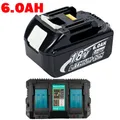 Für Makita Akku 18V 6Ah 12Ah 9Ah LXT Original BL1860B BL1850B BL1830B Ladegerät