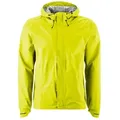 Gonso Fahrradjacke SAVE JACKET ESSENTIAL M Herren Regenjacke wind- und wasserdicht, Radjacke mit Kapuze gelb S (44)