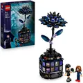 Lego Konstruktionsspielsteine "Schwarze Dahlie (76784), LEGO Wednesday", bunt