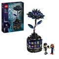 LEGO Wednesday 76784 Schwarze Dahlie Bausatz, Mehrfarbig