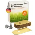 beos® 30x Premium Titan Ersatzmesser & Schrauben - Ersatzklingen für Husqvarna, Gardena, Segway Navimow, Yard Force, McCulloch, Powerworks Mähro...