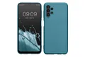 kwmobile Handyhülle Handyhülle für Samsung Galaxy A13 4G Hülle, Silikon Case metallisch schimmernd - Schutzhülle Cover