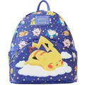 Loungefly Pokemon Sleeping Pikachu and Friends backpack 26cm (FULF0047)