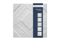 marbet design Wanddekoobjekt DUET (Deckenplatten aus Styropor EPS - (16 Quadratmeter 50x50cm) Deckenpaneele leicht & robust im modernen Design - Deckenplatten Paneele Platte weiß)