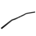 lenker 22mm flach,Motorradlenker 740mm/29.1in Custom Lenker 22mm Durchmesser Motorrad Universal(Matt-schwarz)