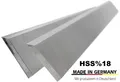2 Stück Hobelmesser 320 x 18 x 3 mm HSS%18 Wolfram hohe Qualität