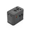 TESSAN 65W GaN Reiseadapter Weltweit, Schnellladung Adapter, Reisestecker Weltweit mit 2 USB C, 2 USB A, Travel Adapter für EU USA UK Italien Japan Thailand Australien Kanada