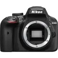 Nikon D3400 Body (nur Gehäuse, ohne Objektiv) Spiegelreflexkamera schwarz - Schwarz