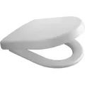 Villeroy & Boch Subway WC-Sitz 9M5561 Scharniere aus - Edelstahl Weiß Alpin - 9M556101 - Weiß