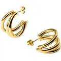 Purelei Creolen Core Collection Earring-Eono-Gold Edelstahl 89229814