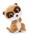 NICI GLUBSCHIS Kuscheltier Erdmännchen Speeky 15cm schlenkernd - Flauschiges Stofftier mit großen, niedlichen Glitzeraugen, Plüschtier für Schmusetierliebhaber - 49737