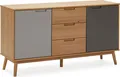 Sideboard Bruce 3 Schubladen 2 Türen