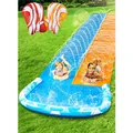 Wasserrutsche Kinder Erwachsenen Gartenspiel Spaß Wasser Rutsche Bodyboards