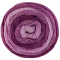 LANA GROSSA Gomitolo Tono | Wolle in dezenten Ton- in-Ton Farbverlauf in fruchtigen Farben | Handstrickgarn aus 100% Baumwolle (Bio) |100g Wolle zum Stricken & Häkeln | 360m Garn FB 1038