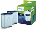 Philips AquaClean Wasserfilter für Kaffeevollautomaten, Doppelpack Entkalker