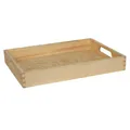 NATUREHOME Der Klassiker NH-B Tablett aus Kiefernholz 50 x 35,5 x 7 cm