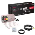 AEG elektrische Fußbodenheizung, Komplettset, 1,5 m², 200 W/m², Turbo Thermo Boden TBS TC 200/1.5 Set Plus, 205817