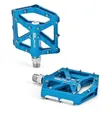 XLC MTB/ Trekking Flat Pedale Colour Edition PD-M12 einteilig, CNC gefräst Blau