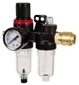 Original Einhell Kombiwartungseinheit mit Öler (Kompressor-Zubehör, Anschluss R 1/4", integriertes Manometer für Betriebsdruck, max. Eingangsdruck 10 bar)