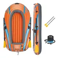 Bestway Kondor Elite 2000 Schlauchboot Set 196x106 cm inkl Paddel und Fusspumpe