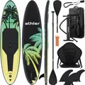 Sup Aufblasbares Brett 330 Cm Mit 2In1 Paddel Und Sitz - Athler Miami Gelb