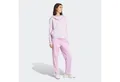 adidas Sportswear Trainingsanzug W LINEAR TS (2-tlg), zweiteiliges Set, für Laufen, aus Polyester, mit Rippbündchen