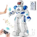 VEVOR RC-Roboterspielzeug für Kinder, programmierbarer, ferngesteuerter Smart-Roboter mit Gestenerkennung, interaktiver laufender, singender und